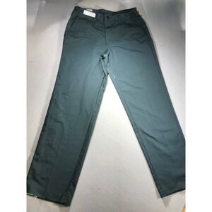 Red Kap PT60SG0 Mens Spruce Green Industrial Elastic Waist Work Pants 36x34